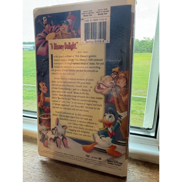 Melody Time Fully Restored, Special Edition  (VHS, 1998) - Picture 5 of 6